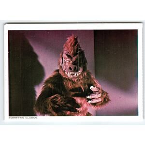 1977 Star Trek Terrifying Illusion Chrome Postcard The Menagerie